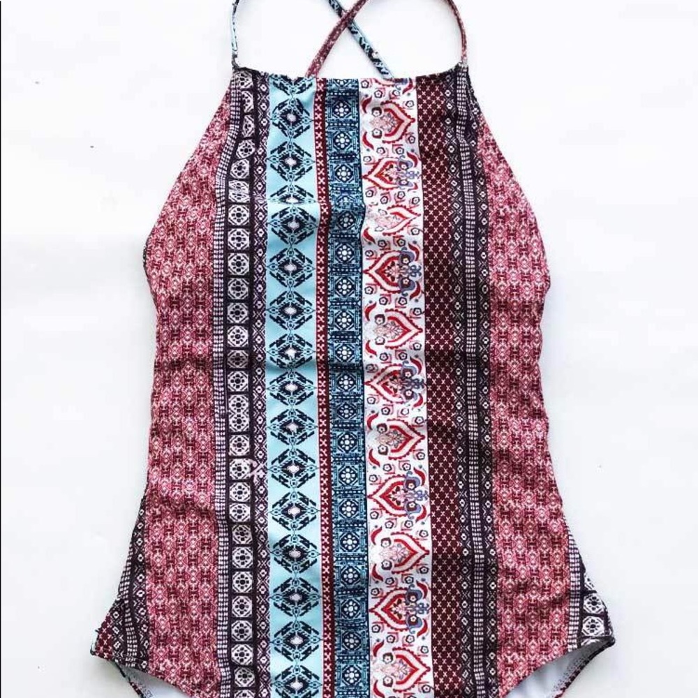 ☆ Cupshe “Stand by You” Print One-piece Swimsuit ☆